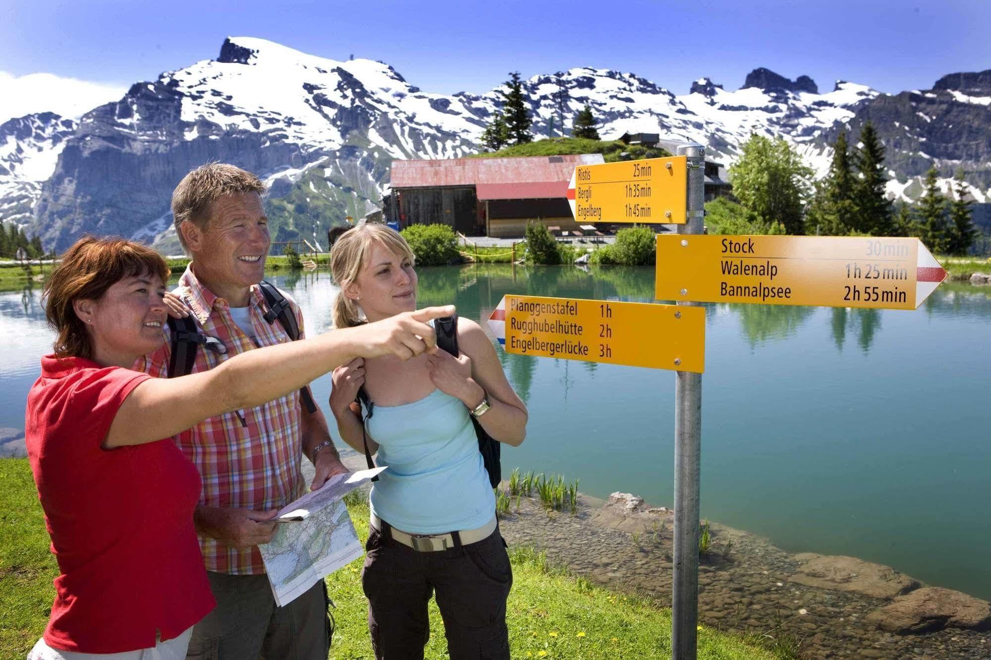 Berglodge Restaurant Ristis Engelberg Zewnętrze zdjęcie